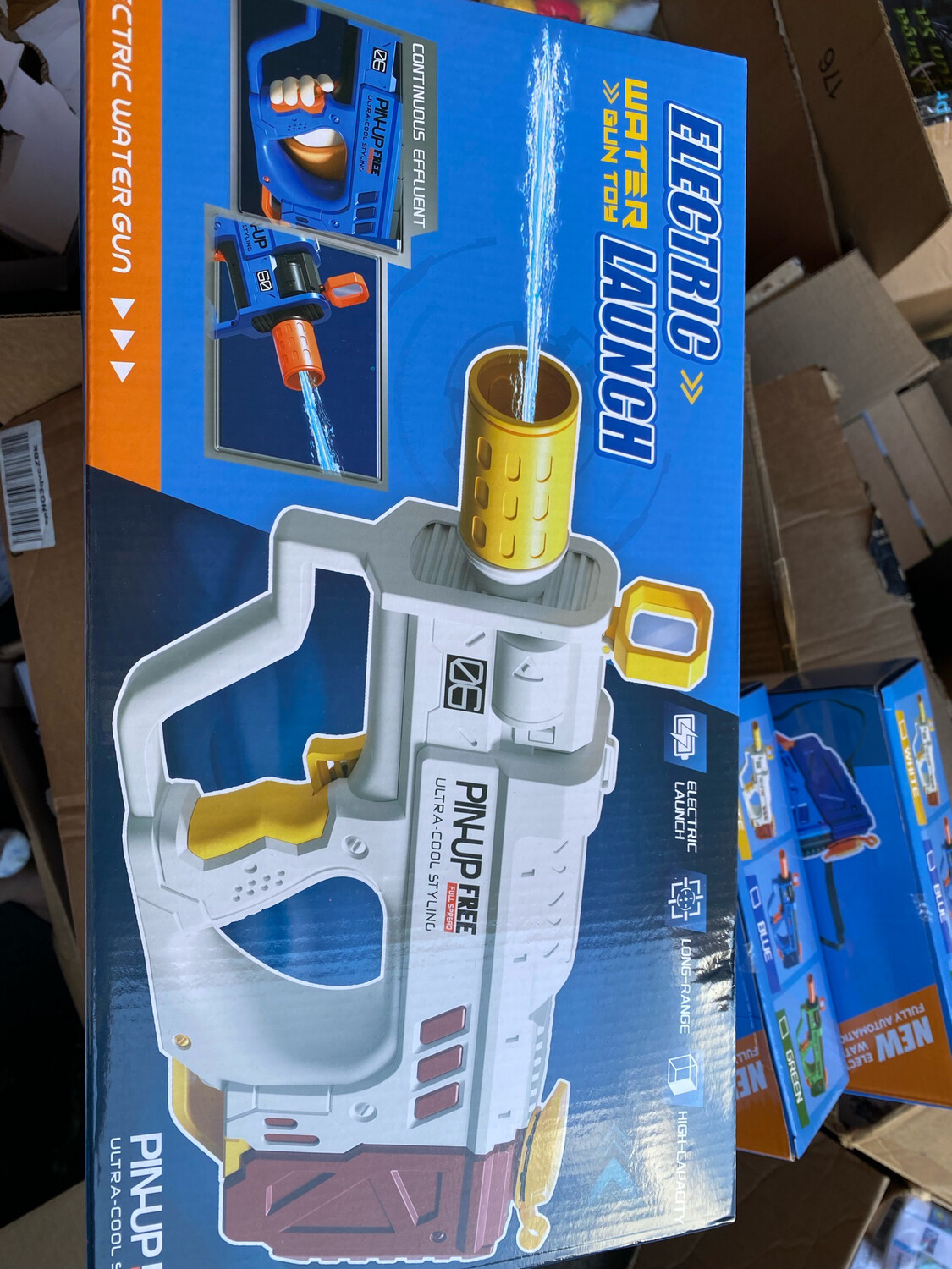 Electric Water Gun Toy Launch