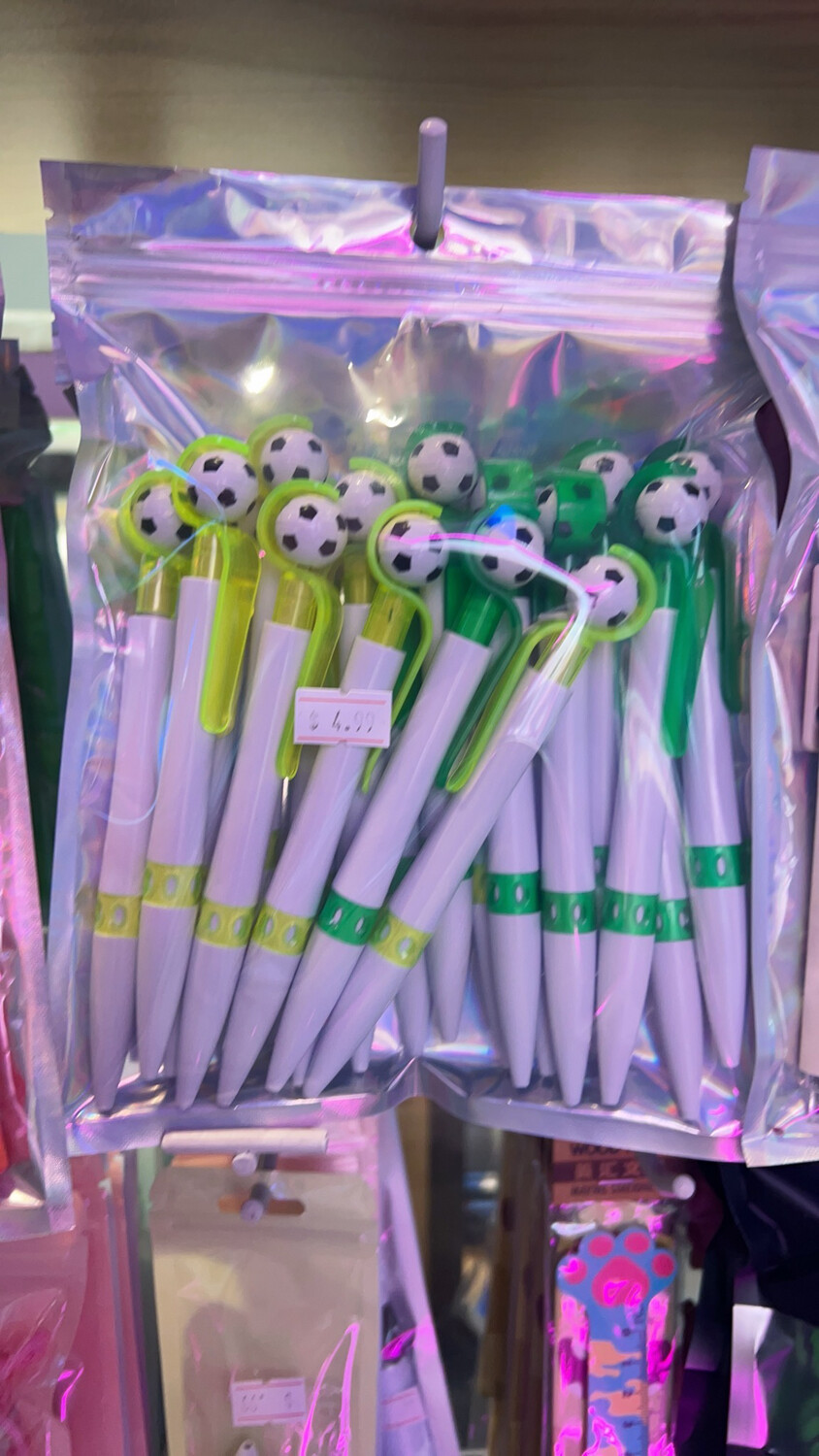 Pen Set Soccer Style 20pcs