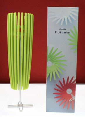 Foldable Rotating Fruit Basket &amp; Bowl