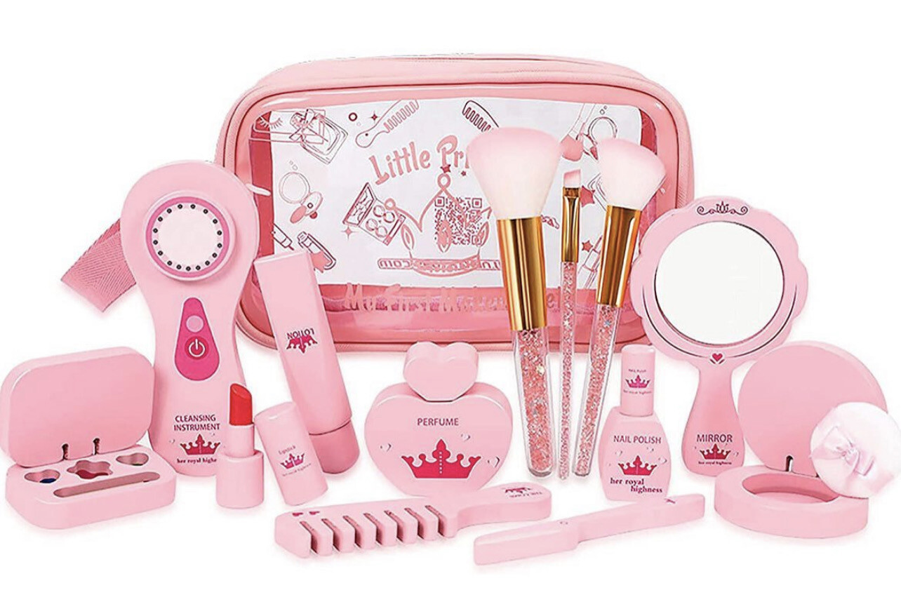 Toddler Wooden Makeup Kit