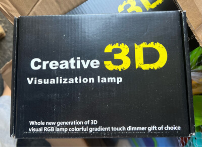 Creative 3D Visualization Lamp