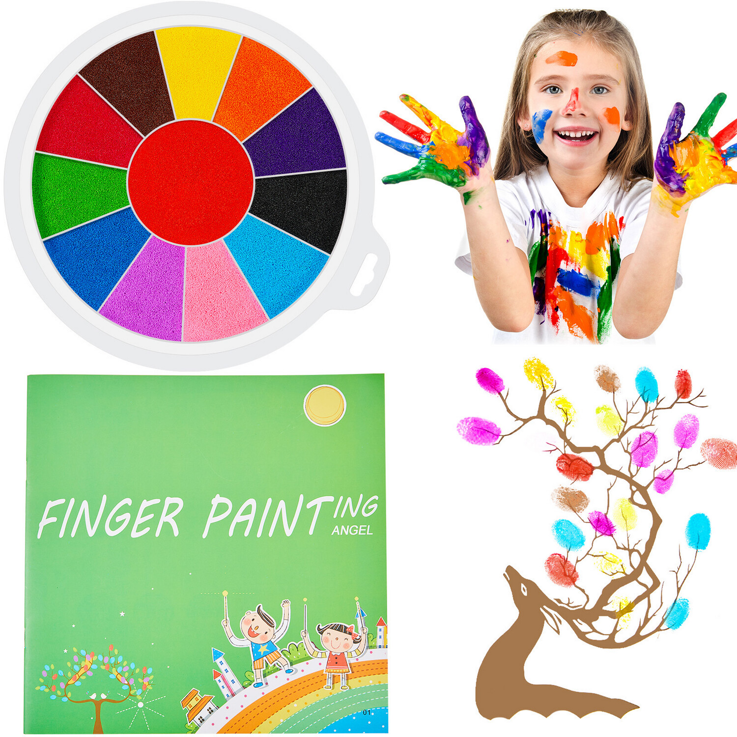 Funny Finger Print Set