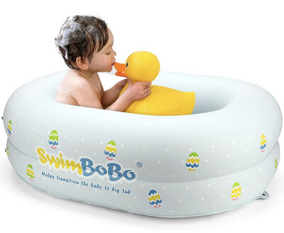 SwimBoBo Inflatable Baby Bathtub