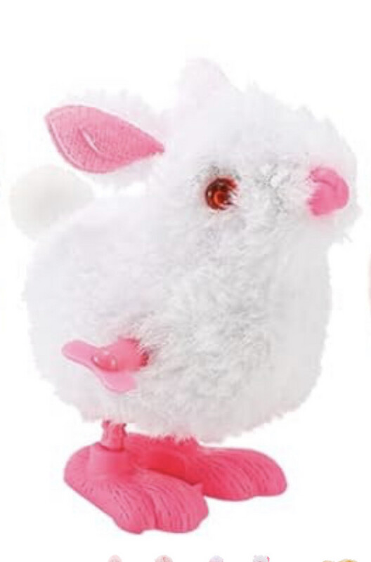 Cute Toy Bunny Jumping Chick Wind Up Toys Chicken Plush Chicks Toys