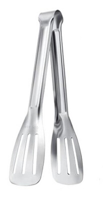 Stainless Steel 304 Barbecue Kitchen Tongs 7 inch