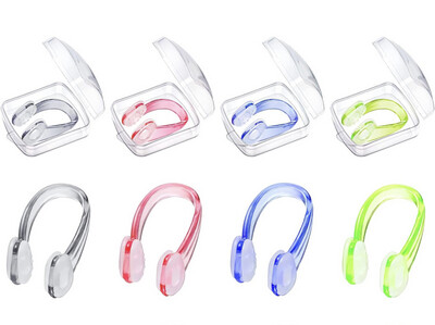 Kids Nose Plugs for Swimming Waterproof Nose Clips Silicone Swim Nose Clip Anti Slip