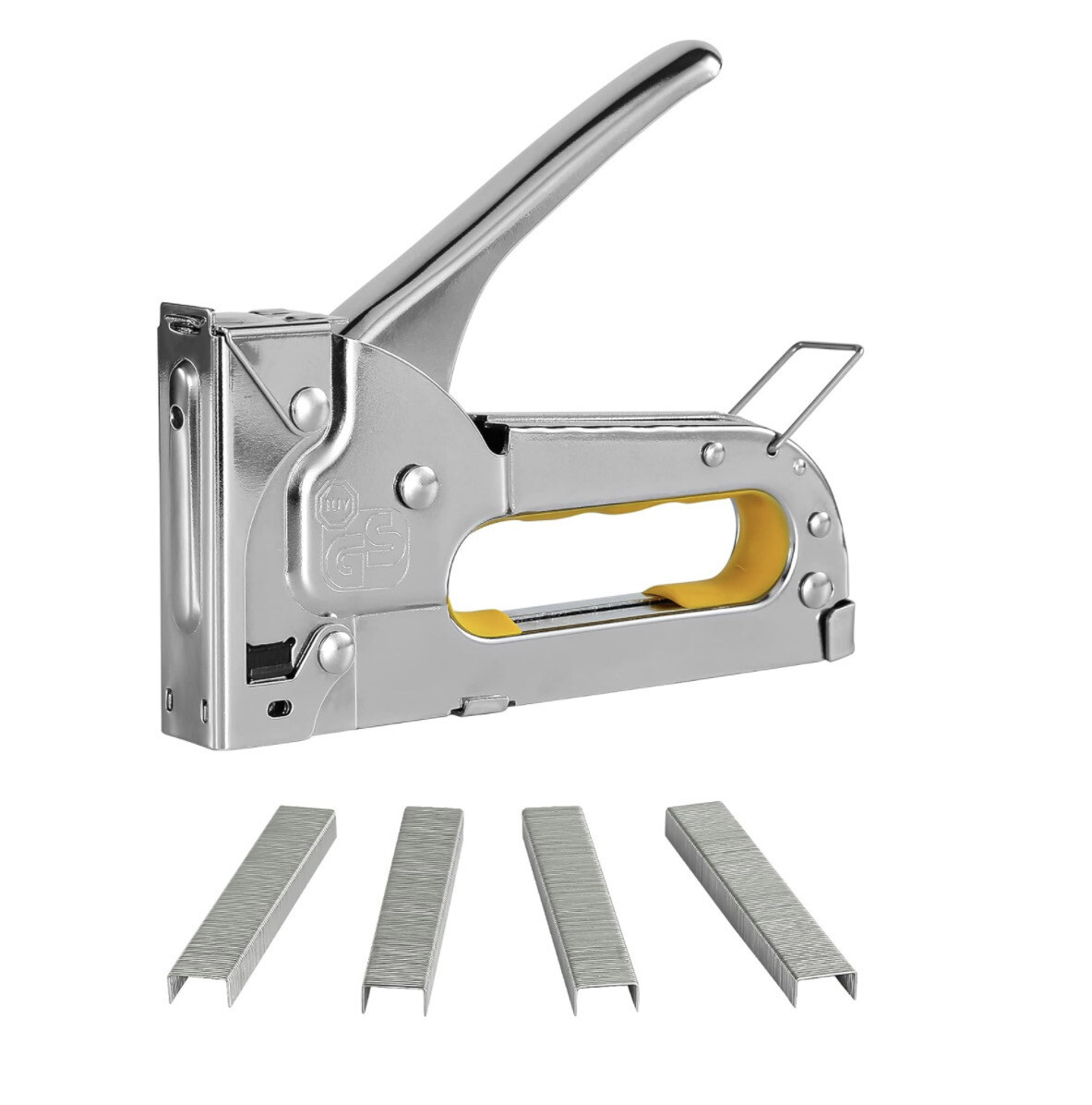 IBOJT Staple Gun, Light Duty Stapler Kit Come with 400 Pcs 1/4 Inch JT21 Staple Strip