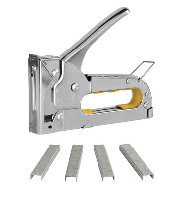 IBOJT Staple Gun, Light Duty Stapler Kit Come with 400 Pcs 1/4 Inch JT21 Staple Strip