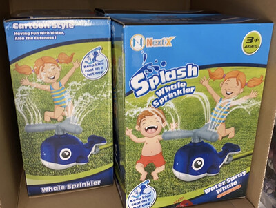 Next SPLASH Whale Lawn Sprinkler