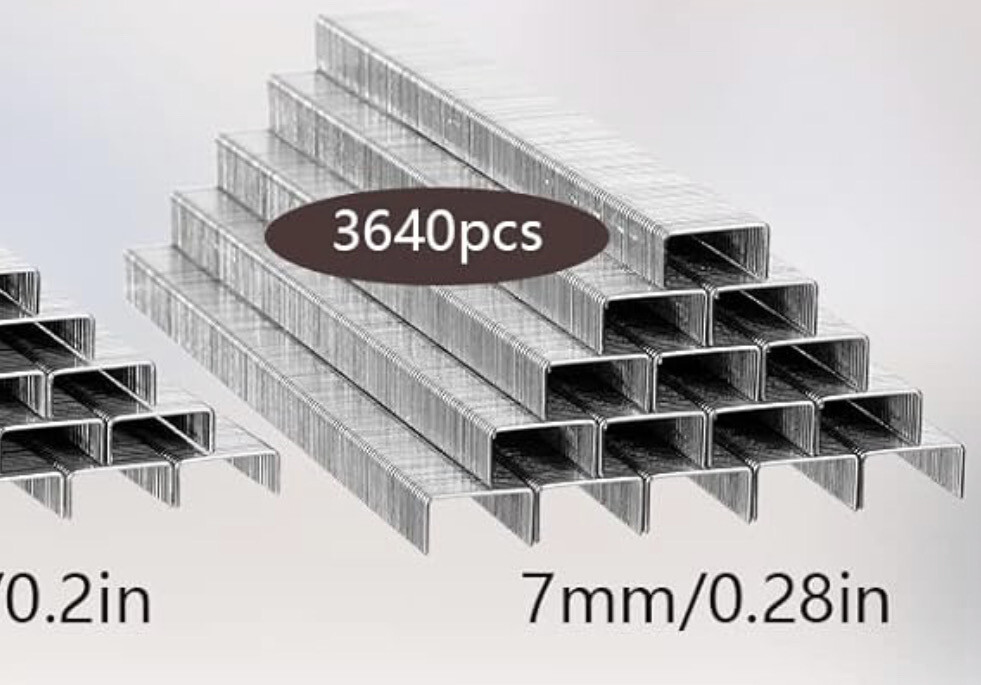 Staples For Stapler Staple Gun 7 mm