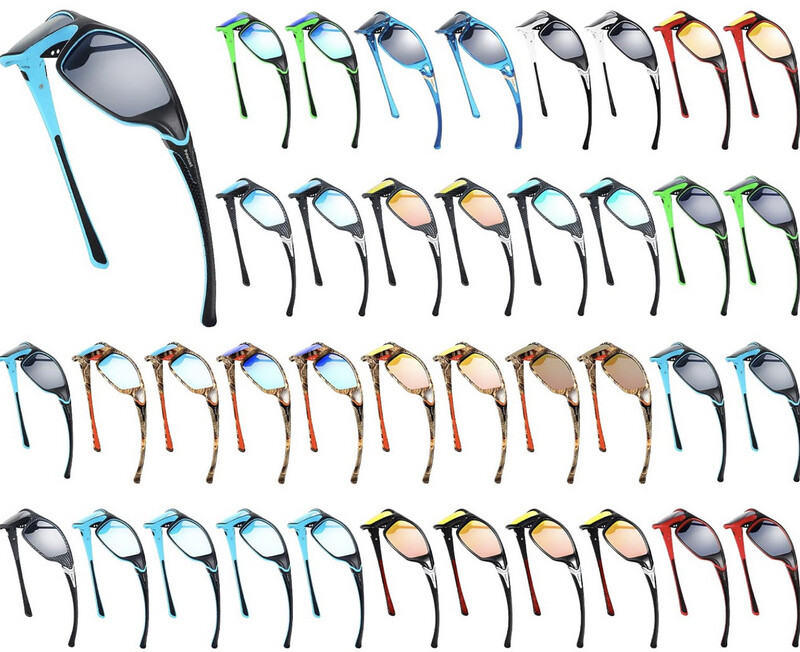 Polarized Sports Sunglasses Bulk UV Protection No Box