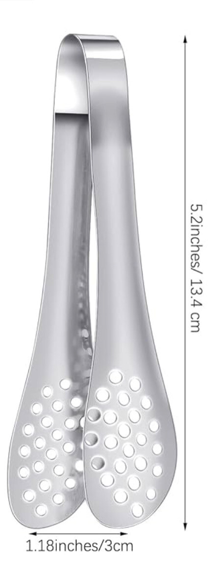 Mini Kitchen Utensils Serving Tongs 5.2&quot;