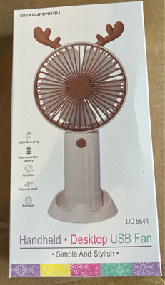 USB Fan Handheld Desktop Fan DD5644 Ear
