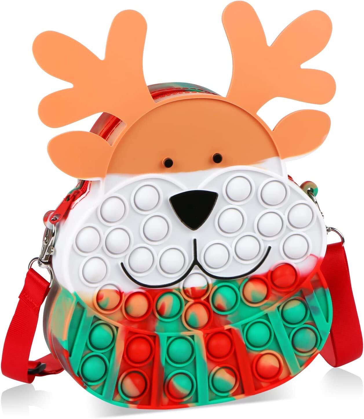 Reindeer Purse Pop It Bag