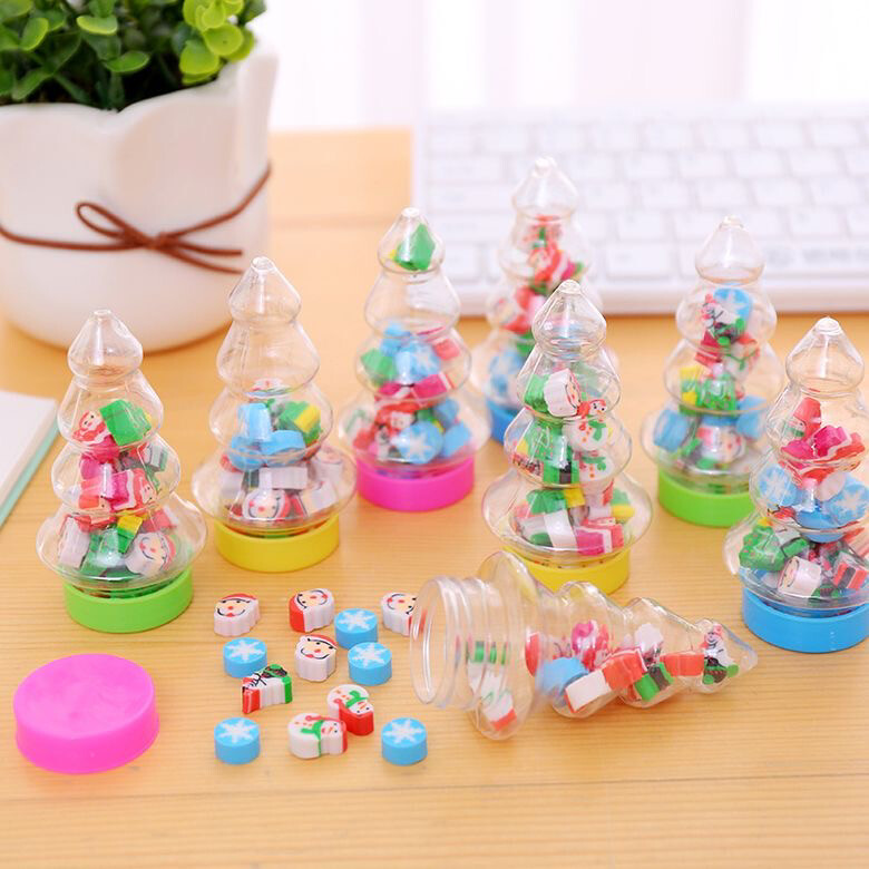 Christmas Tree Shaped Eraser Bottle