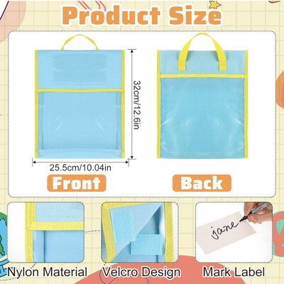 Book Pouch Bag Fabric Material 12.6 x 10.04 inch