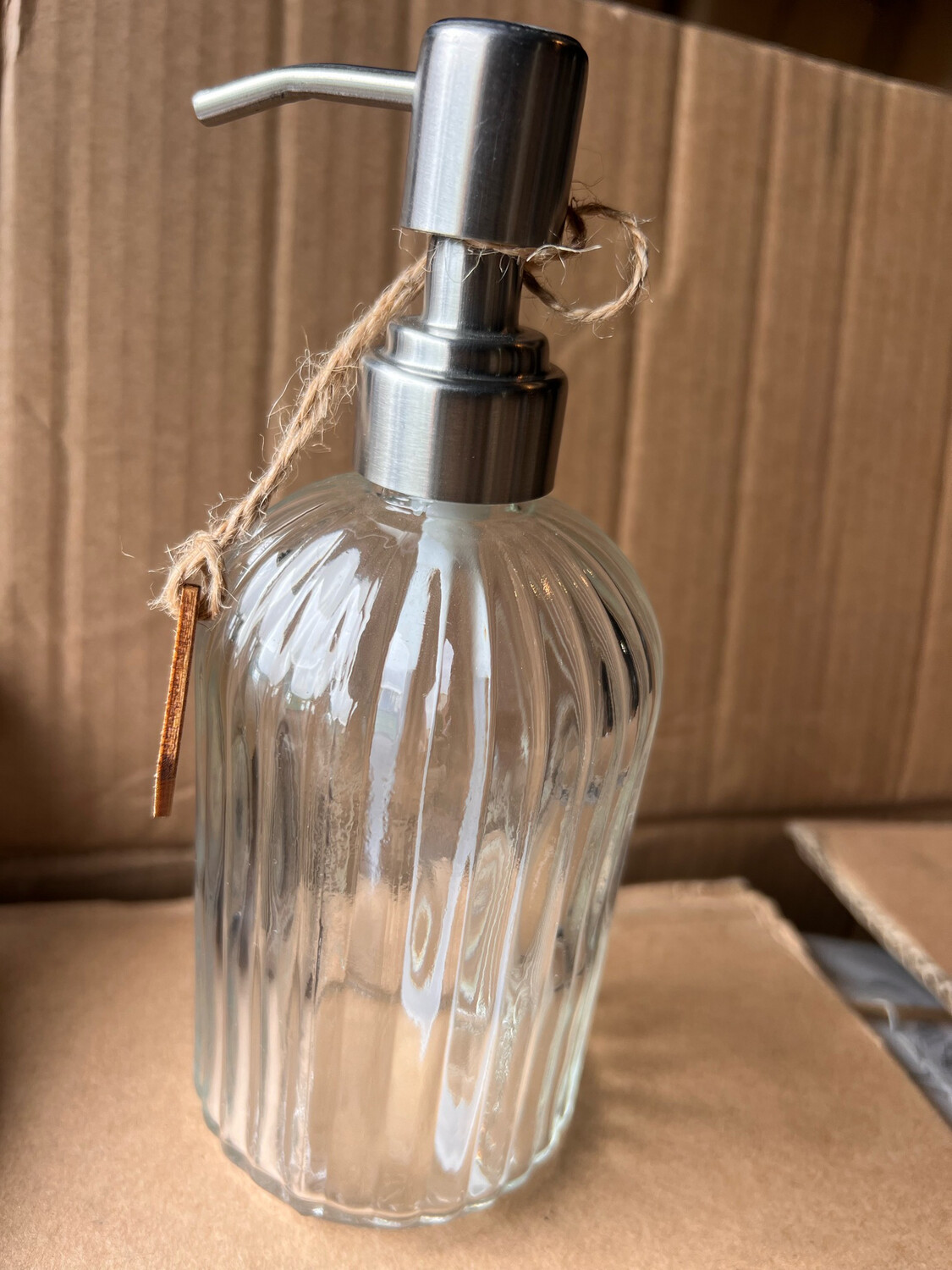 Bathroom Soap Dispenser Glass