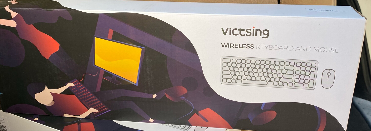 Victsing Wireless Keyboard And mouse PC238A