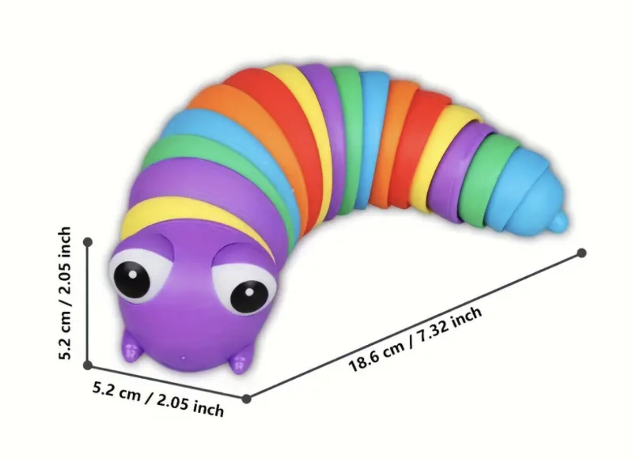 Popular Caterpillar Crocodile Tentacle Slug Noctilucent Snail  w Eye