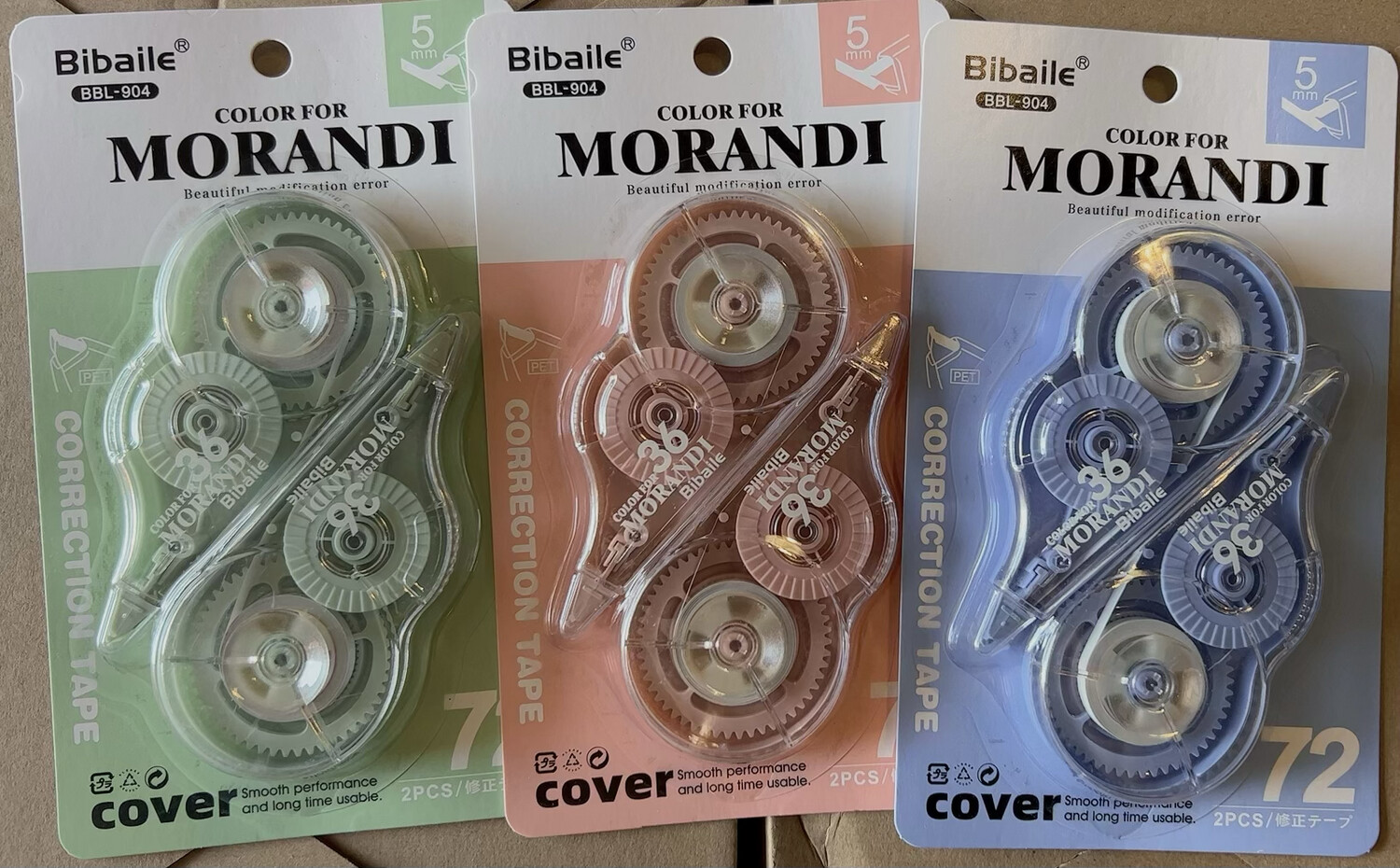Bibaile Color For Morandi Correction Tape