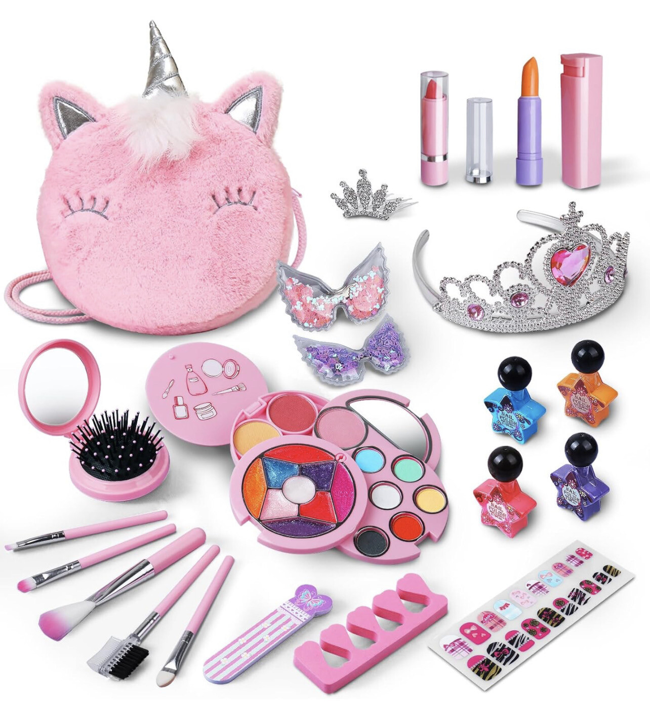 Kids Makeup Compact Sets for Girls 5-8