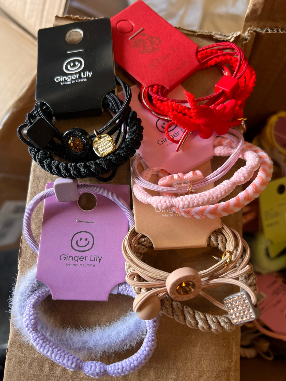 Ginger Lily Hair Tie
