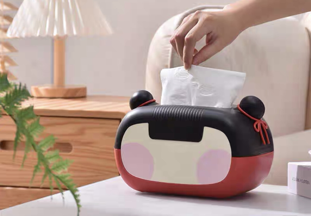 Cute Creative Tissue Box, Tissue Box Cover, Napkin Dispenser Container