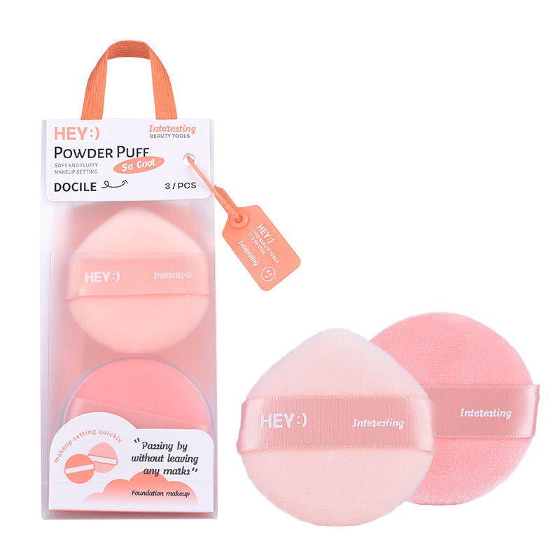 HEY:) Elastic Power Puff H-9012