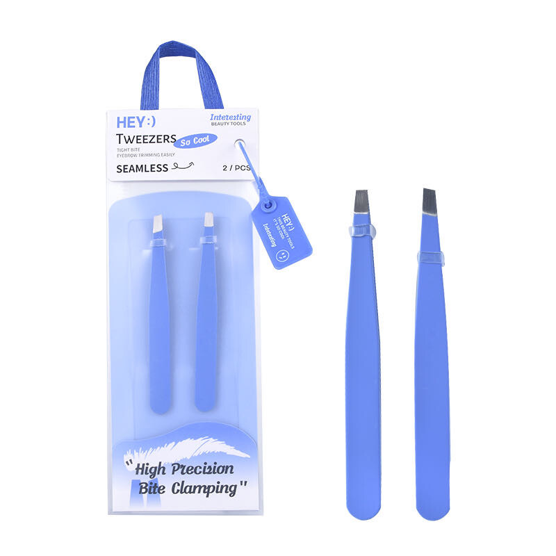 HEY:) Seamless Tweezers 2 PCS H-9028