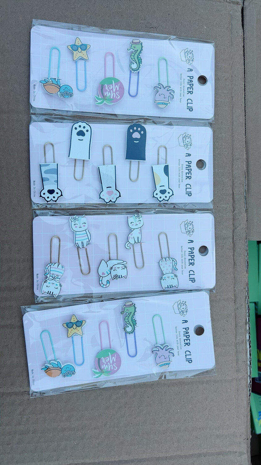A Paper Clip Decoration