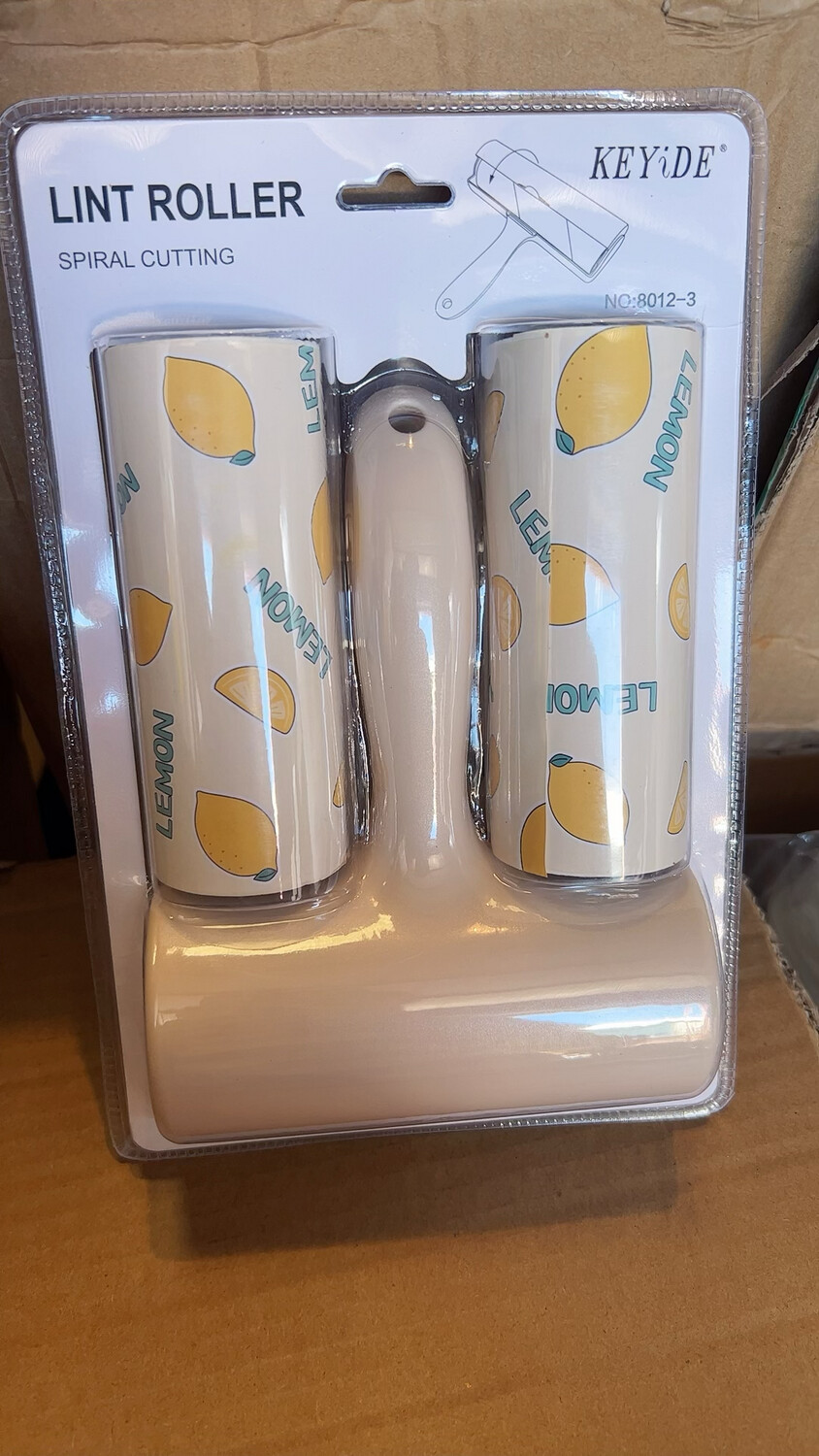 KEYIDE Lint Roller Spiral Cutting ABS+GLUE+PAPER