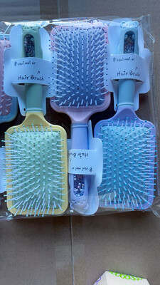 Macaron Color Air Cushion Hair Brush Scalp Massage Comb Anti-static Comb Detangling Hair Styling Accessories For All Hair Type