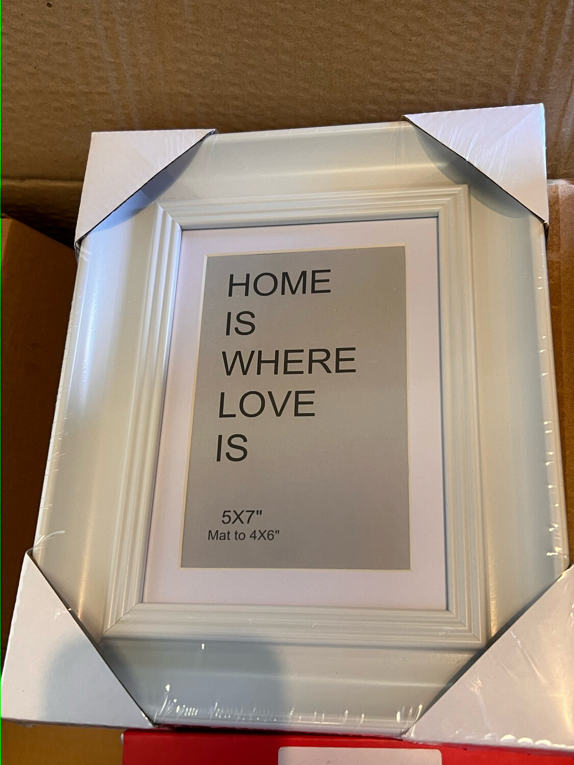 cozymood 5 x 7 Picture Frame White Wood European Style Display 4 x 6 with Mat Photo or 5 x 7 without Mat Photo