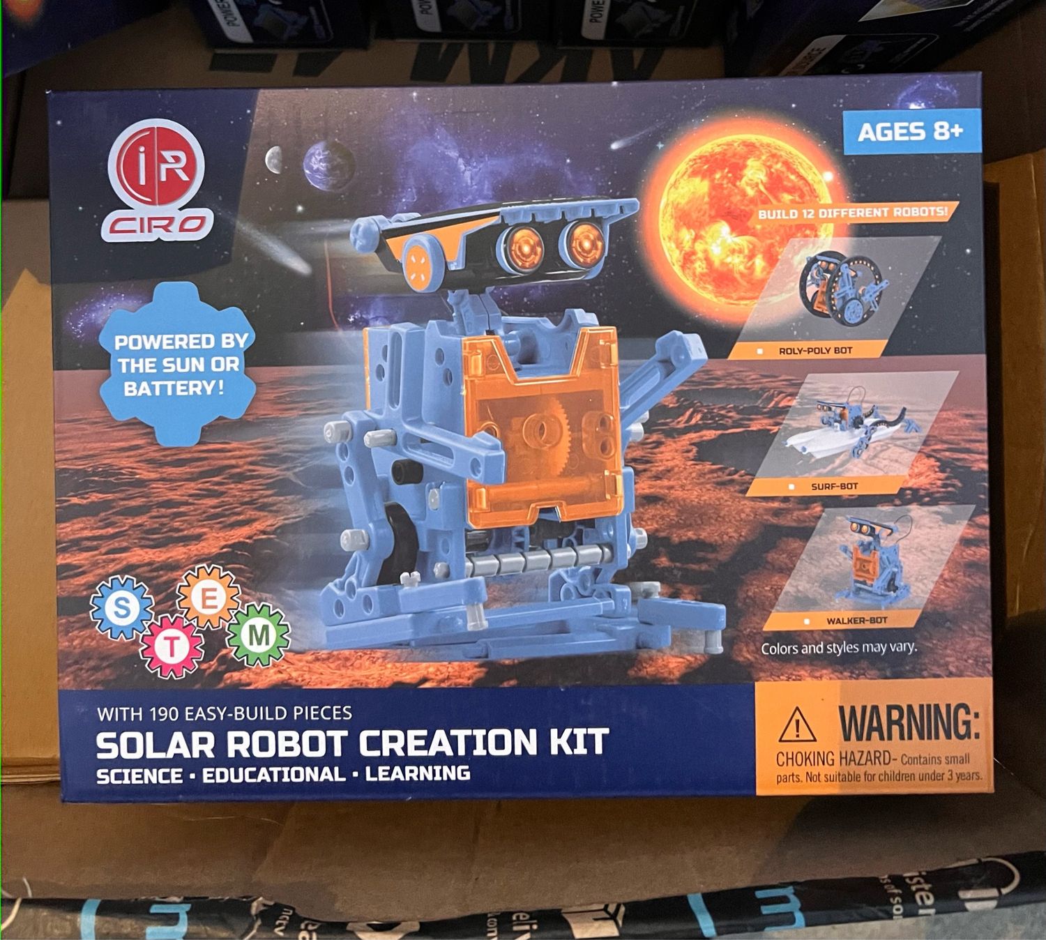 Ciro Solar Robot Creation Kit