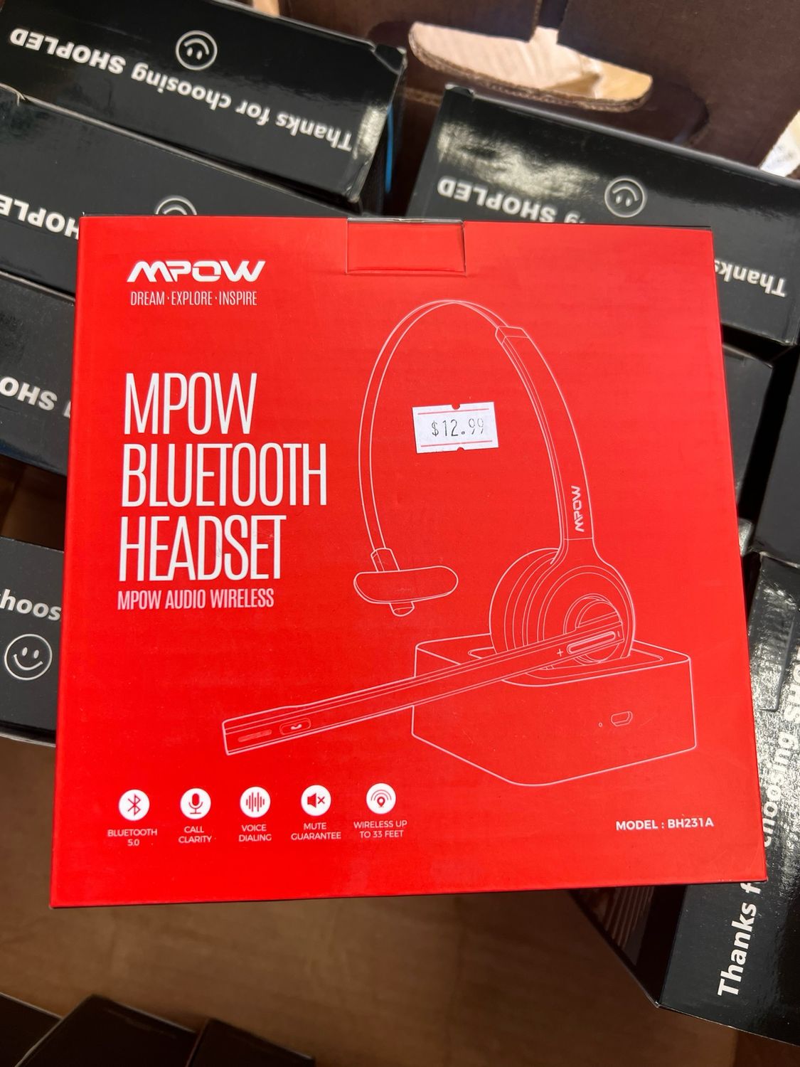 MPOW Bluetooth Headset BH231A