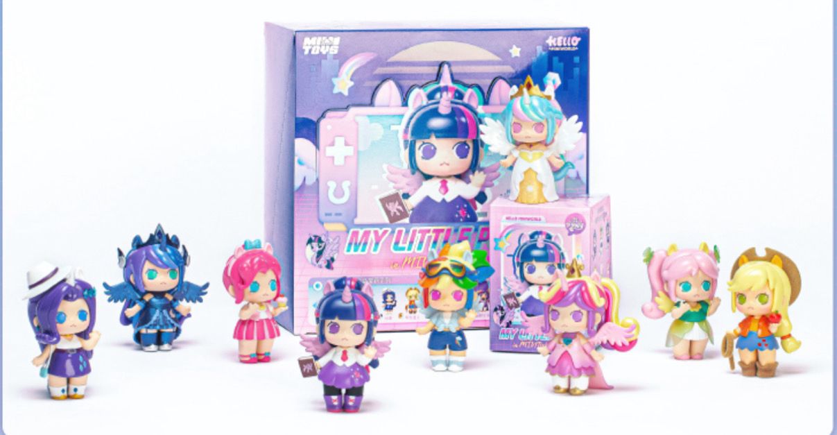 ILAHUI Hidden Mystery My Little Pony In Mini world  Edition Toys