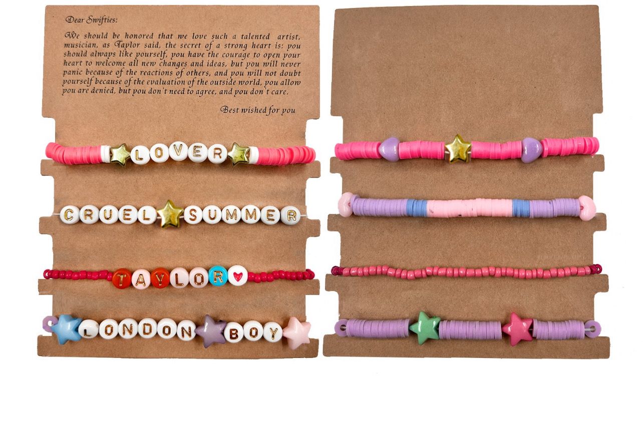 Bracelets Beads Bracelets Album Inspired Outfit Friendship Music Fans Gifts