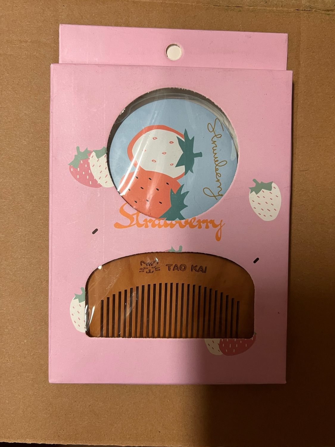 Hair Comb Mirror Set