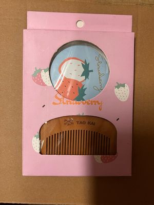 Hair Comb Mirror Set