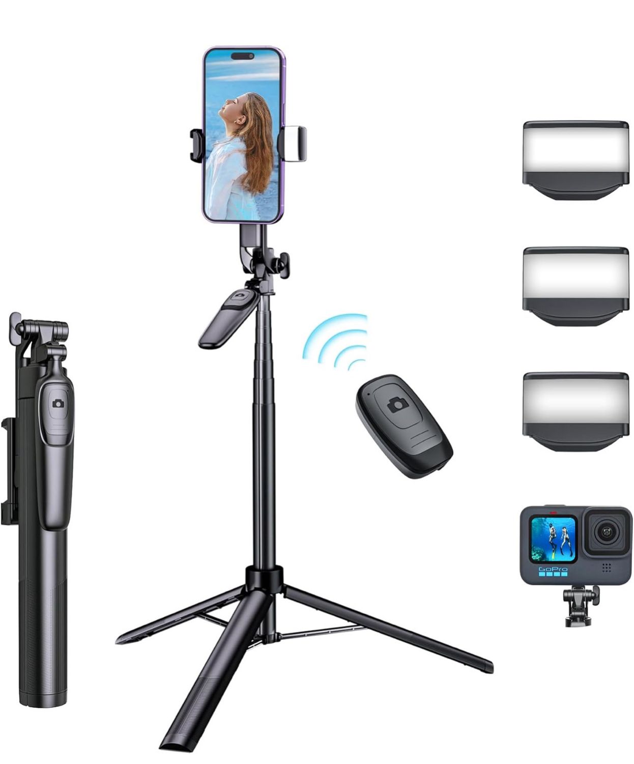 A66 Mobile Camera Bracket Selfie Stick