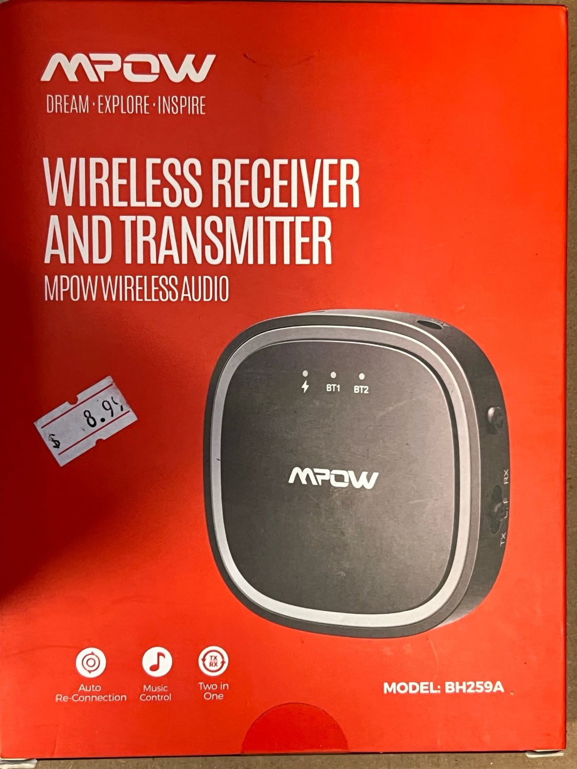 MPOW Wireless Receiver And Transmitter