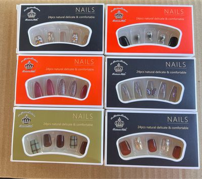 Nails 24pcs Nature Delicate &amp; Comfortable
