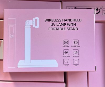 Wireless Handheld UV Lamp With Portable Stand