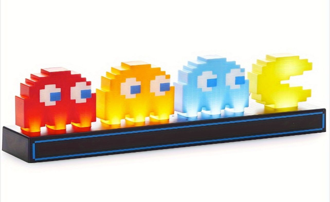 Pac Man and Ghosts Light, Pac Man Collectable Figure Lamp
