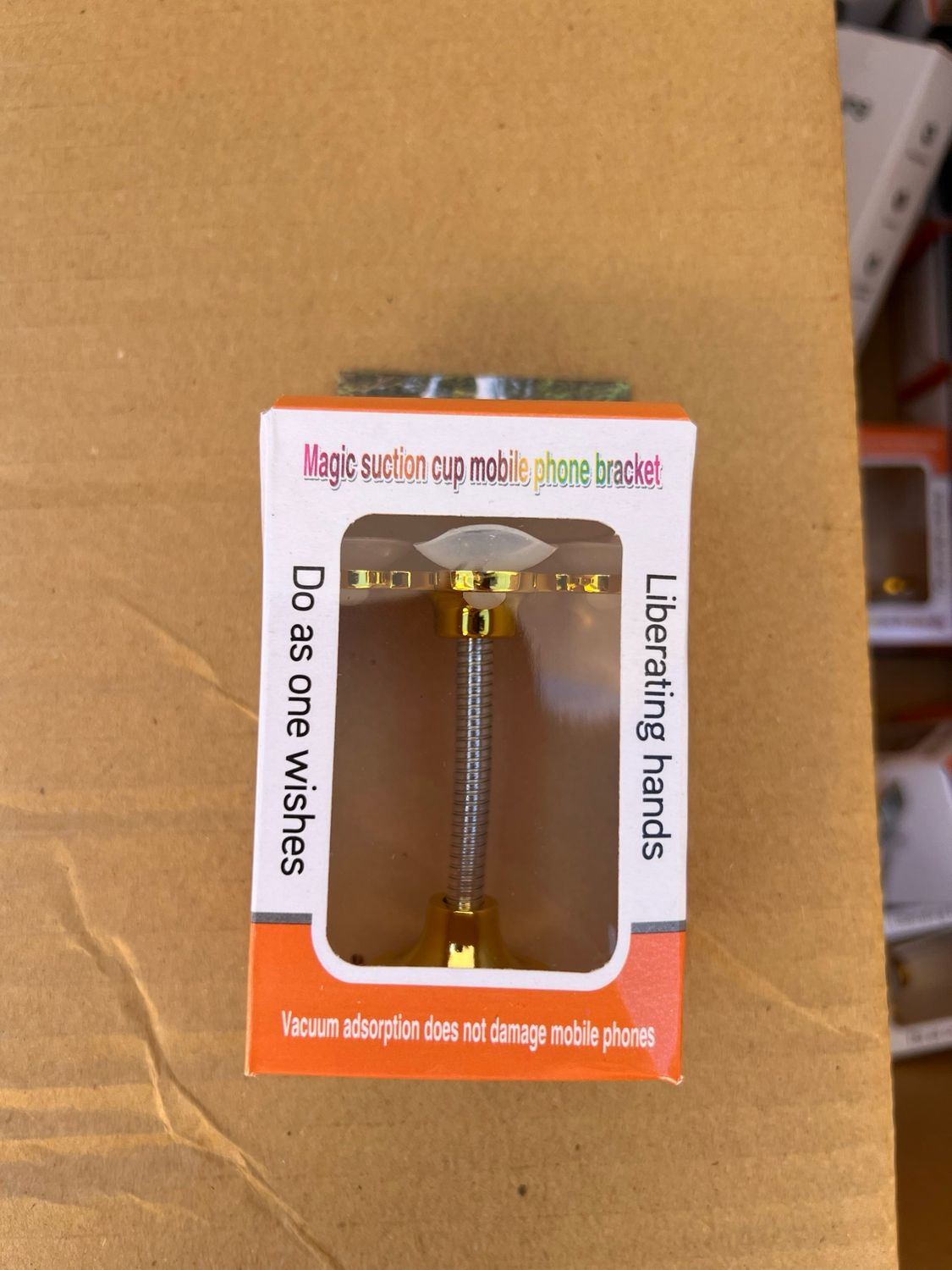 Magic Suction Cup Mobile Phone Bracket