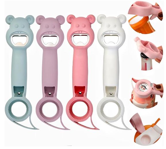 Bottle Opener 4 in 1 Multi Function Can Opener Bottle