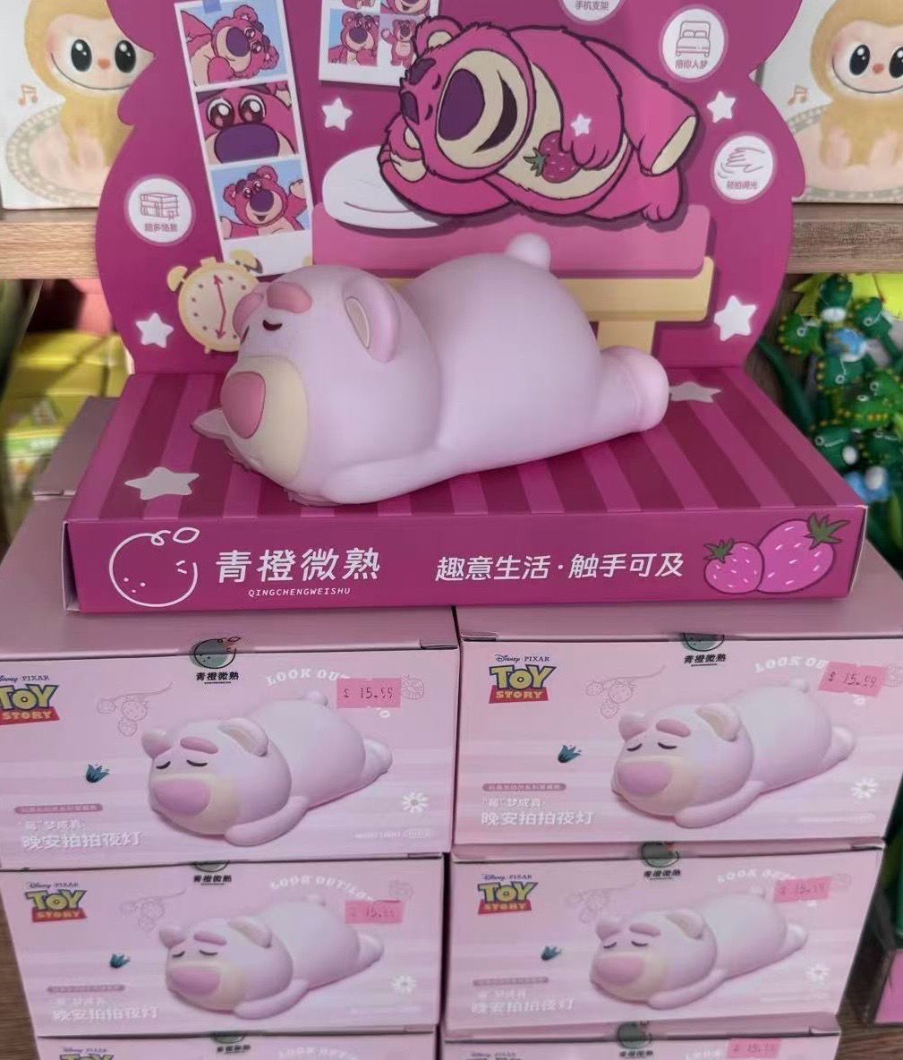 Toy Story Lotso Multifunctional Pat Lamp Night Light Kids
