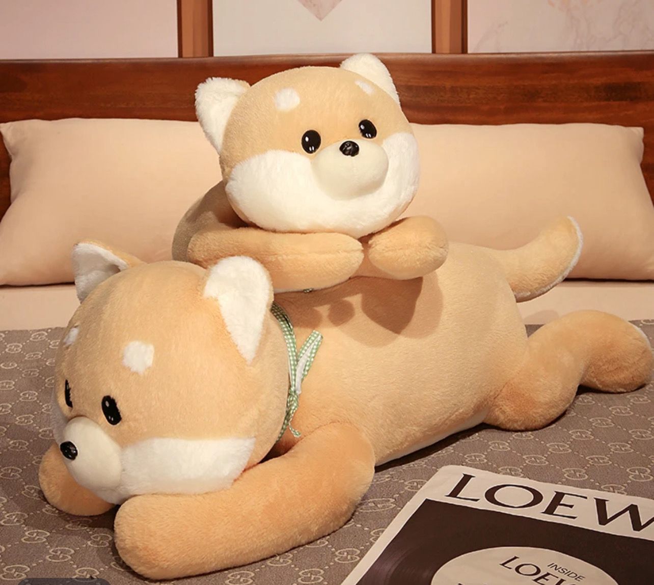 Plush Stuffed Dog Doll Cute Kawaii Kids Toy 75CM