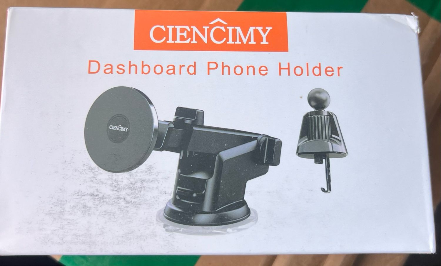 CIENCIMY Dashboard Phone Holder 3in1 Universal Car Mount