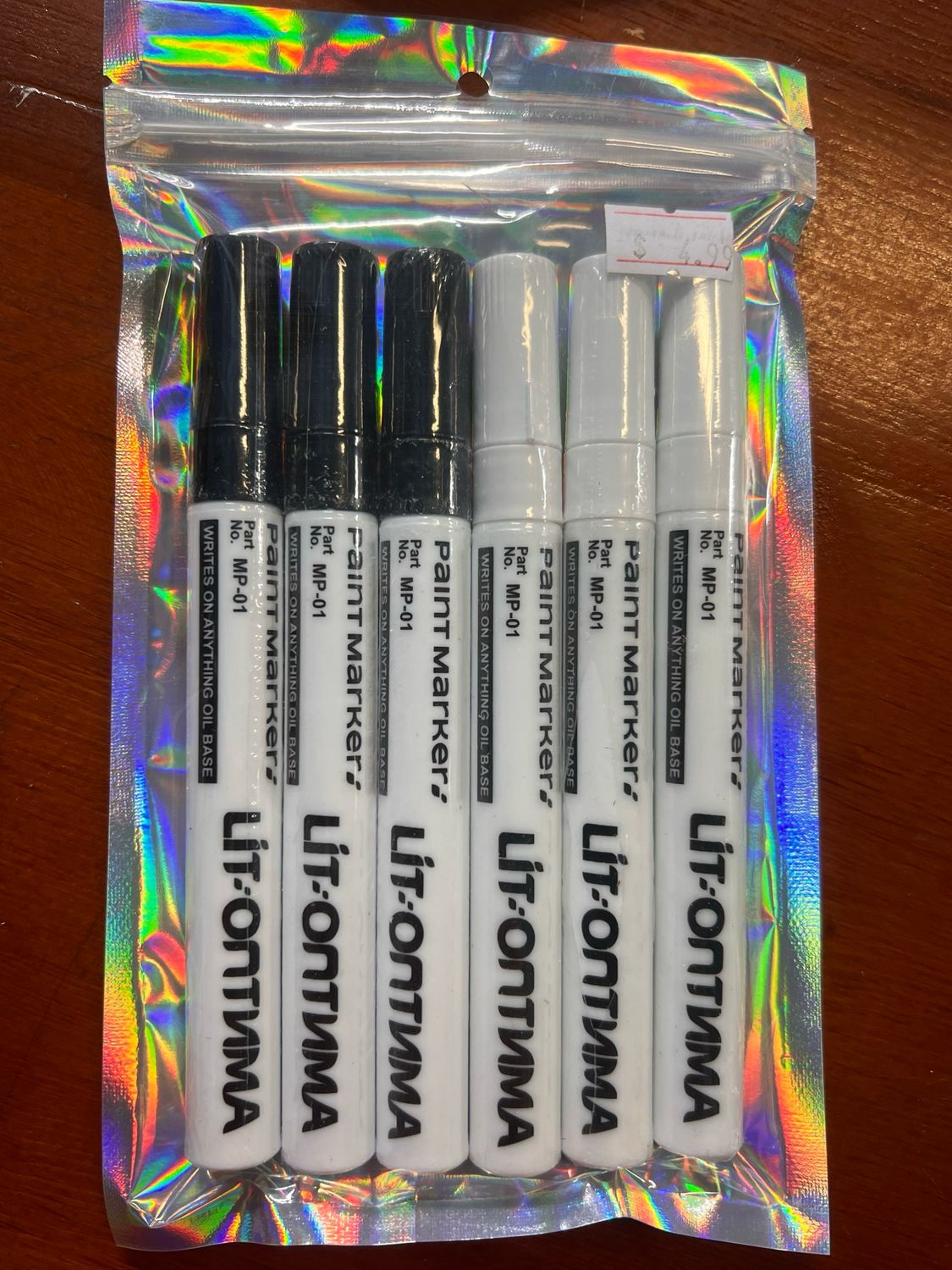 Lit Ontnma Paint Marker MP-01 Set 6pcs